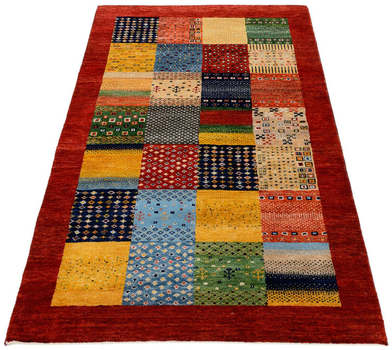 Alfombra Gabbeh - Loribaft Indus - 163 x 96 cm - multicolor