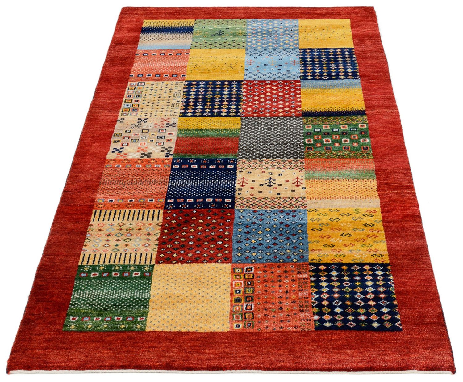 Alfombra Gabbeh - Loribaft Indus - 163 x 96 cm - multicolor