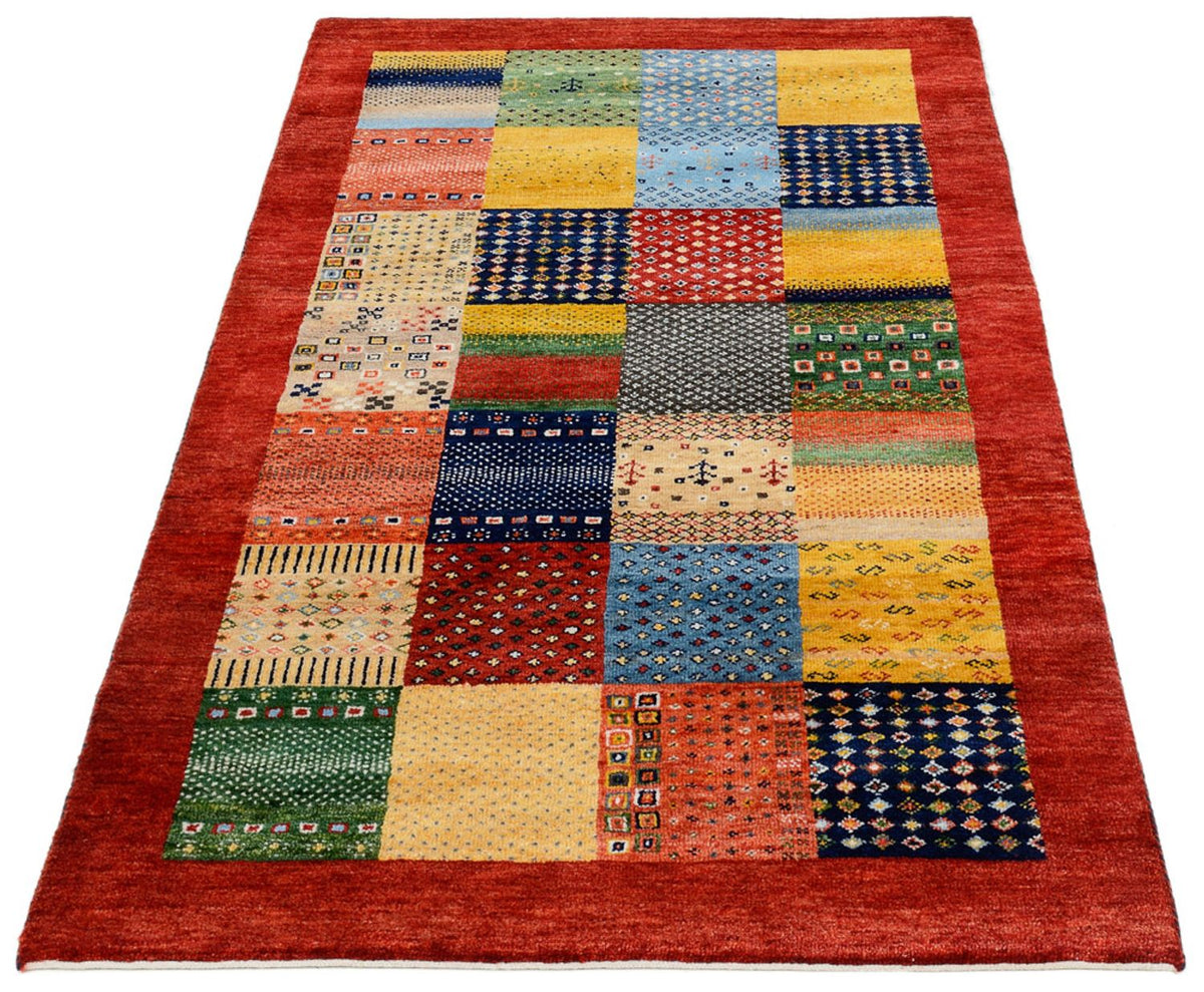 Alfombra Gabbeh - Loribaft Indus - 163 x 96 cm - multicolor