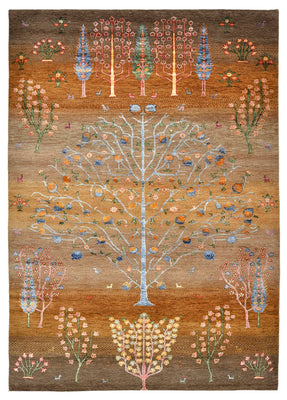 Alfombra Gabbeh - Loribaft Indus - 244 x 174 cm - multicolor