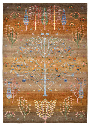 Alfombra Gabbeh - Loribaft Indus - 244 x 174 cm - multicolor