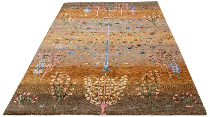 Alfombra Gabbeh - Loribaft Indus - 244 x 174 cm - multicolor