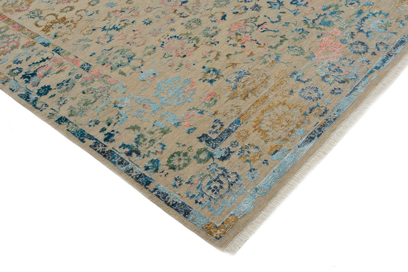 Alfombra de diseño - 234 x 175 cm - beige oscuro