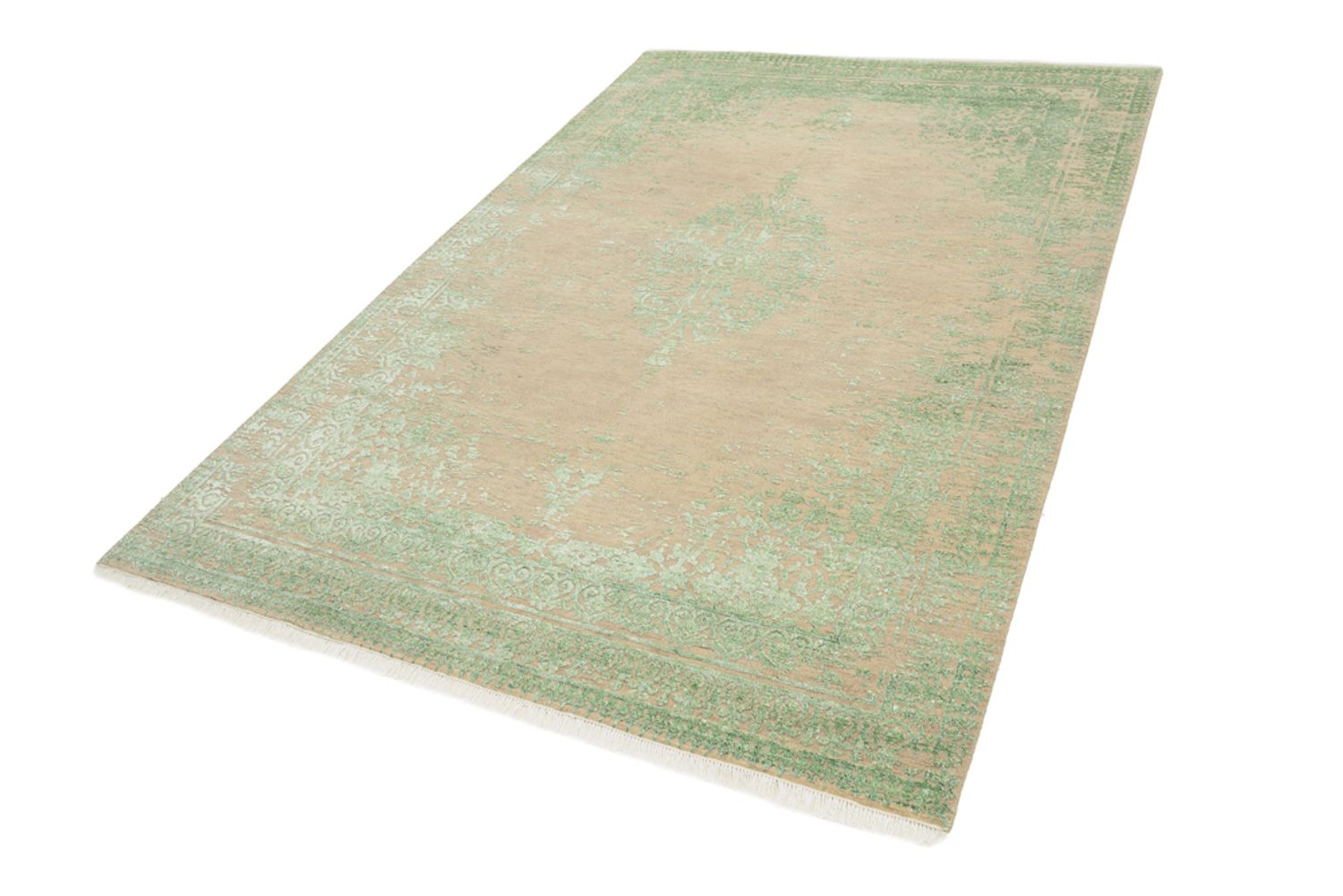 Alfombra de diseño - 243 x 172 cm - beige oscuro