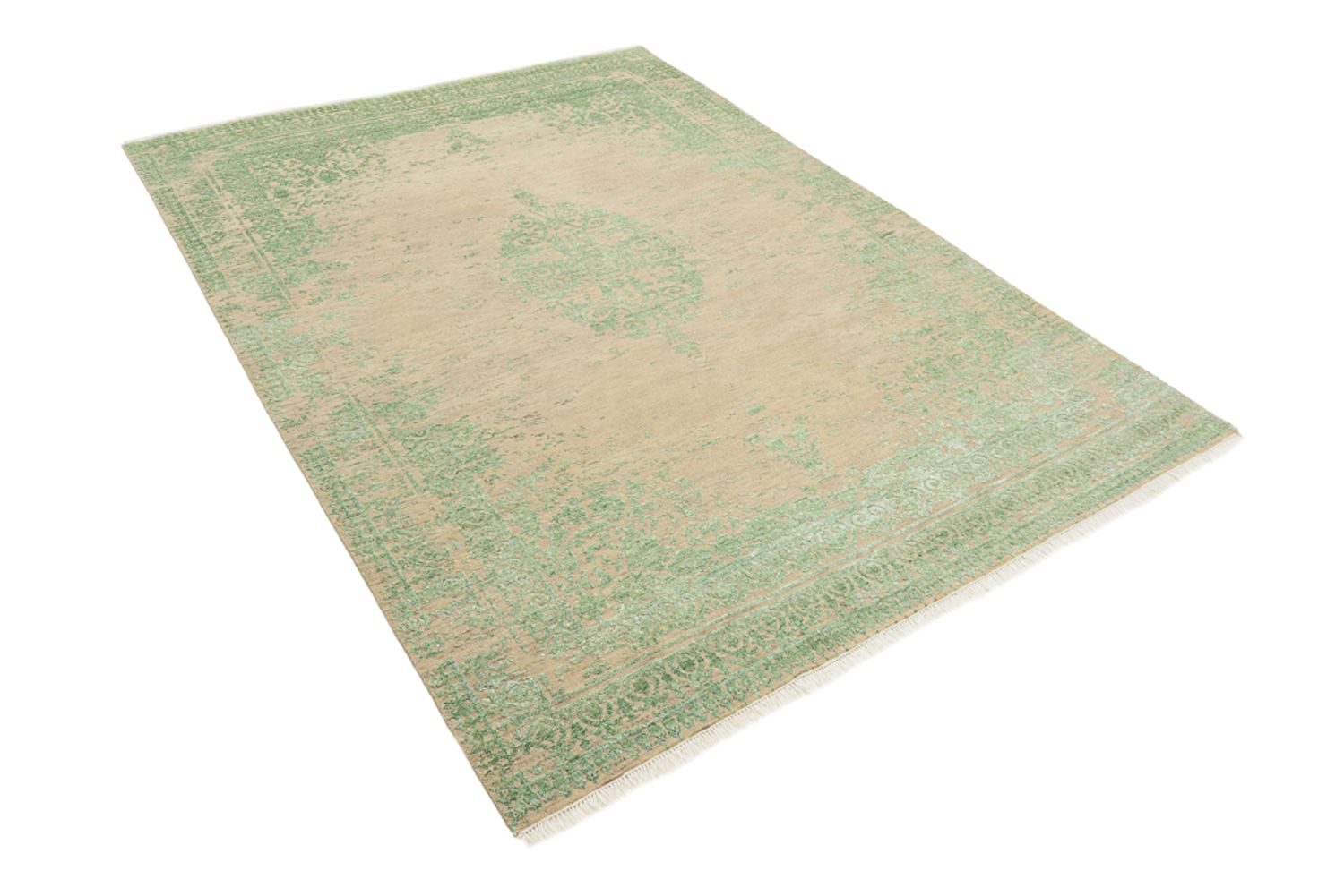 Alfombra de diseño - 243 x 172 cm - beige oscuro
