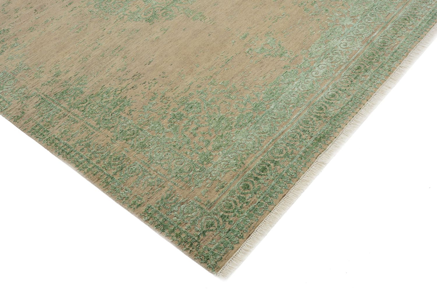 Alfombra de diseño - 243 x 172 cm - beige oscuro