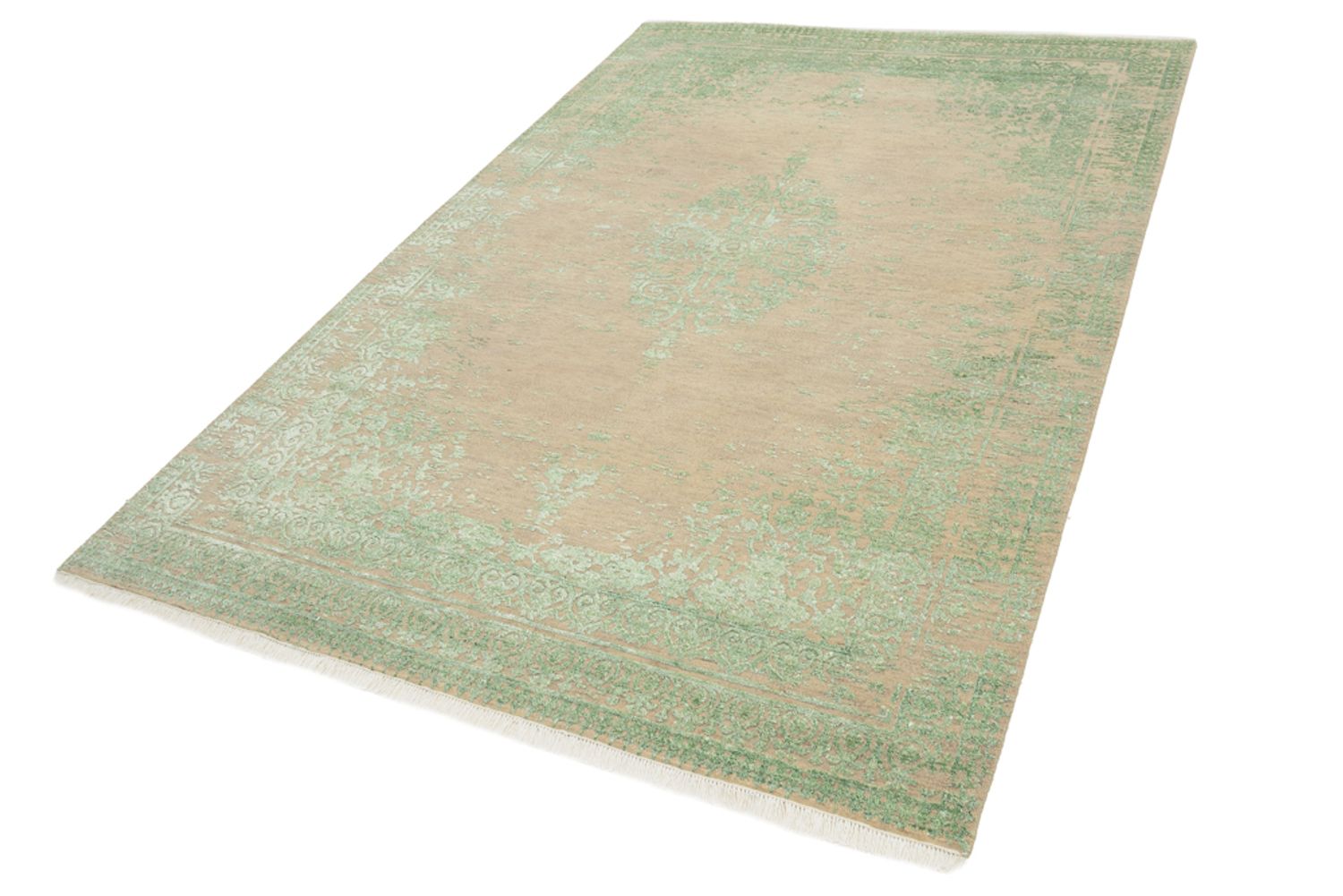 Alfombra de diseño - 239 x 171 cm - beige oscuro