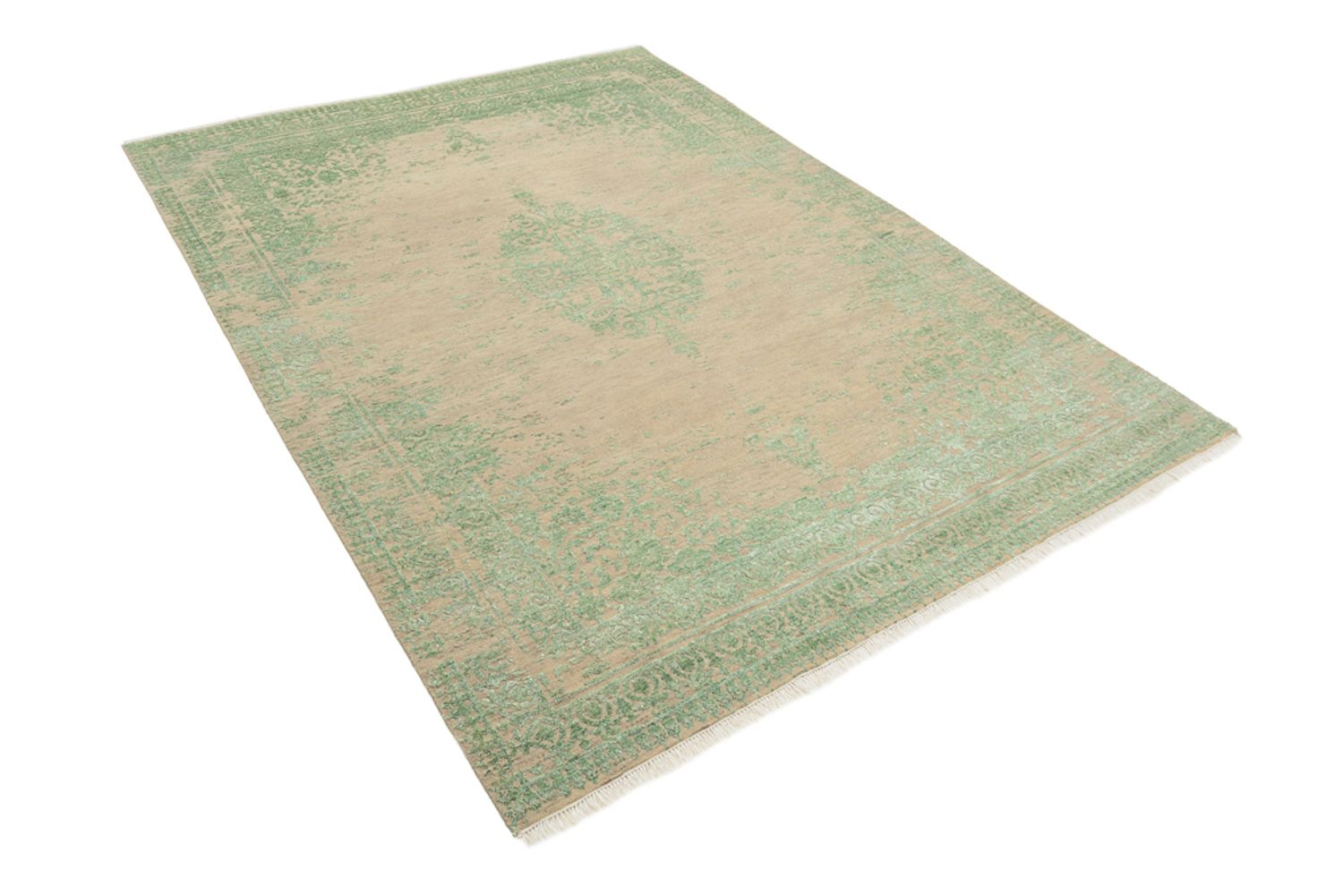 Alfombra de diseño - 239 x 171 cm - beige oscuro