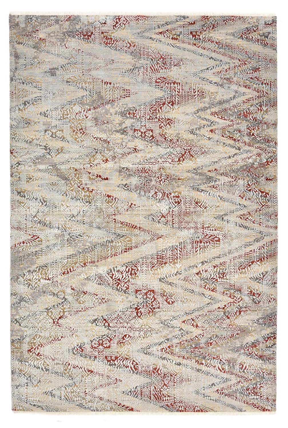 Alfombra de diseño - 247 x 166 cm - multicolor