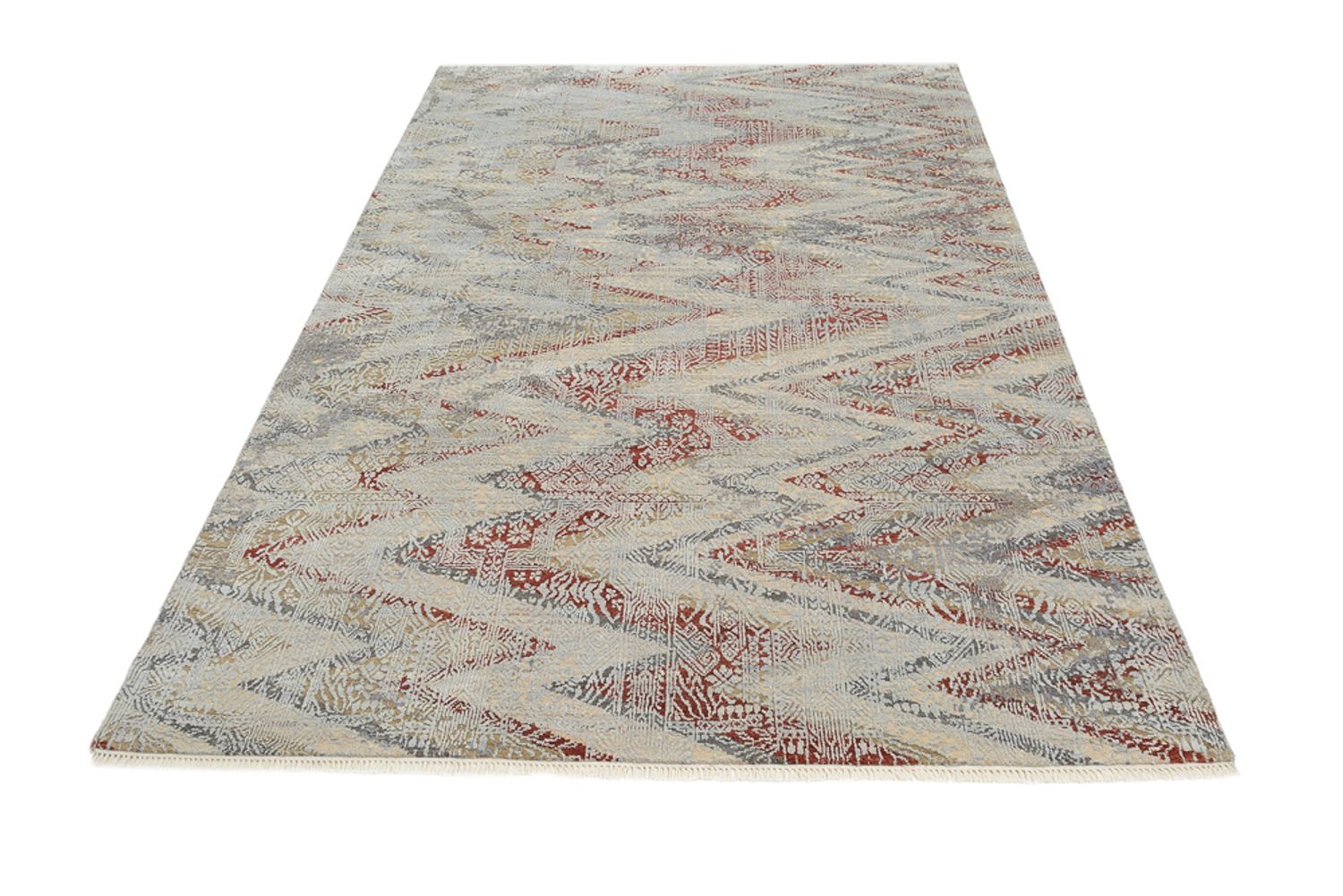 Alfombra de diseño - 247 x 166 cm - multicolor