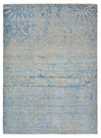 Alfombra de diseño - 240 x 173 cm - azul marino