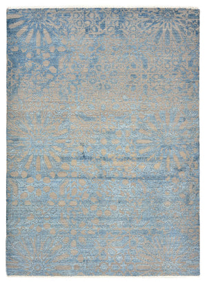 Alfombra de diseño - 240 x 173 cm - azul marino