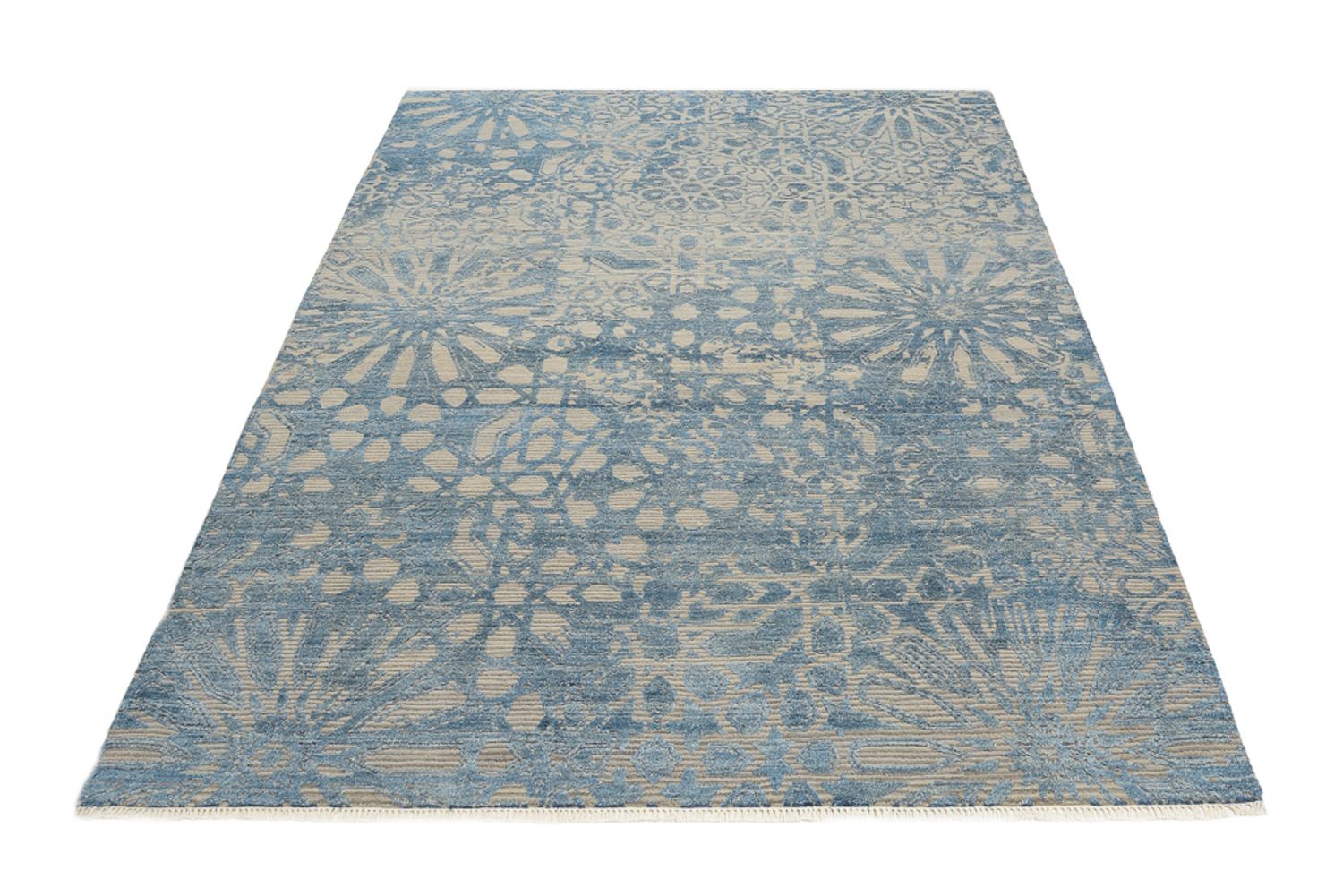 Alfombra de diseño - 240 x 173 cm - azul marino