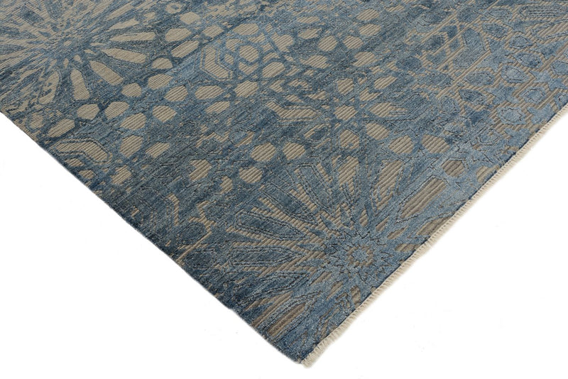 Alfombra de diseño - 240 x 173 cm - azul marino