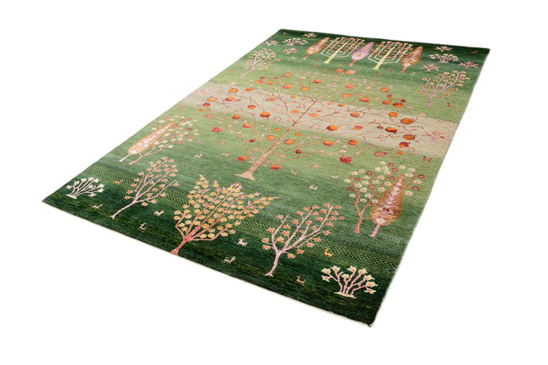 Alfombra Gabbeh - Loribaft Indus - 246 x 171 cm - multicolor