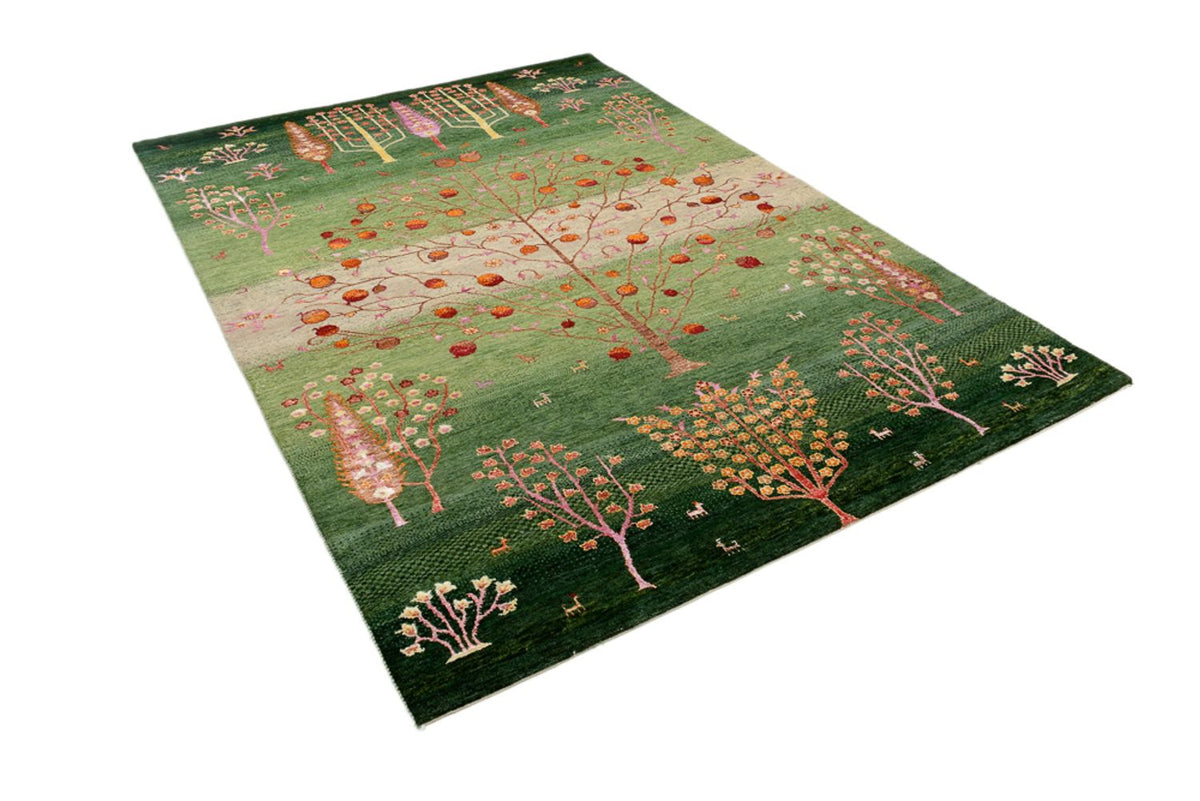 Alfombra Gabbeh - Loribaft Indus - 246 x 171 cm - multicolor