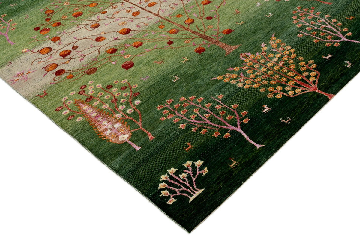 Alfombra Gabbeh - Loribaft Indus - 246 x 171 cm - multicolor