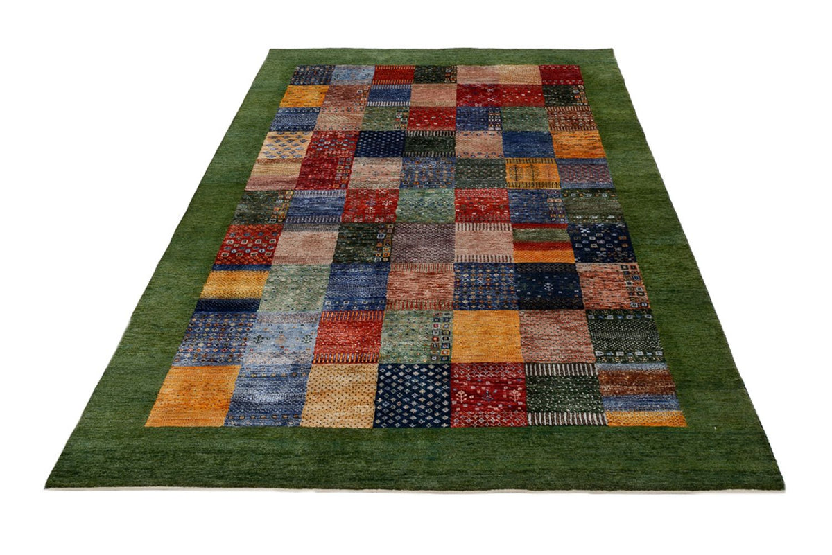Alfombra Gabbeh - Loribaft Indus - 246 x 171 cm - multicolor