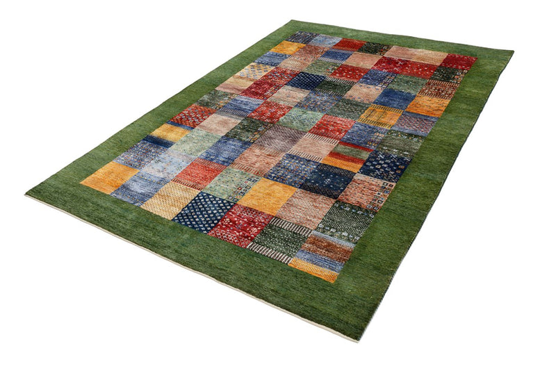 Alfombra Gabbeh - Loribaft Indus - 246 x 171 cm - multicolor