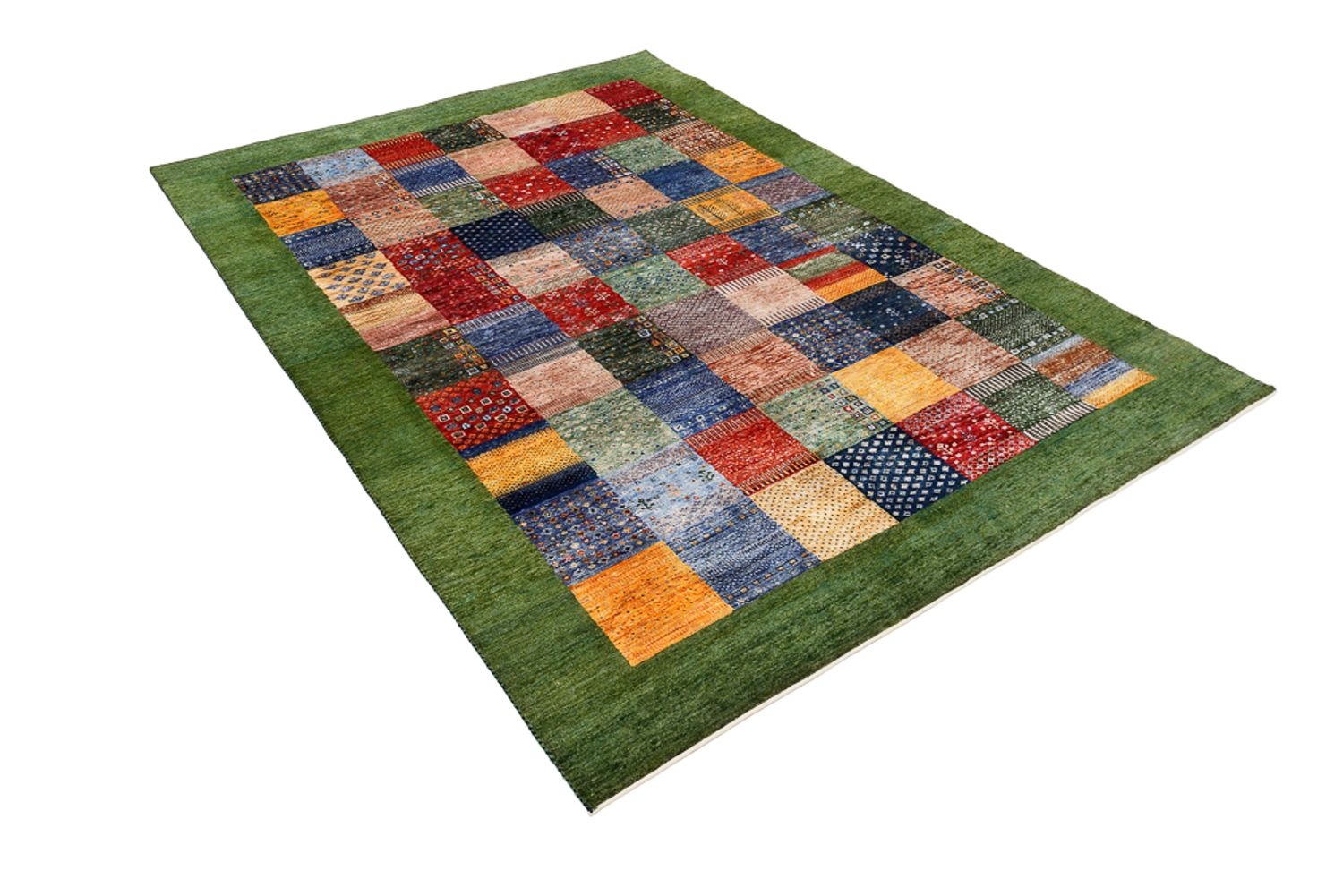 Alfombra Gabbeh - Loribaft Indus - 246 x 171 cm - multicolor
