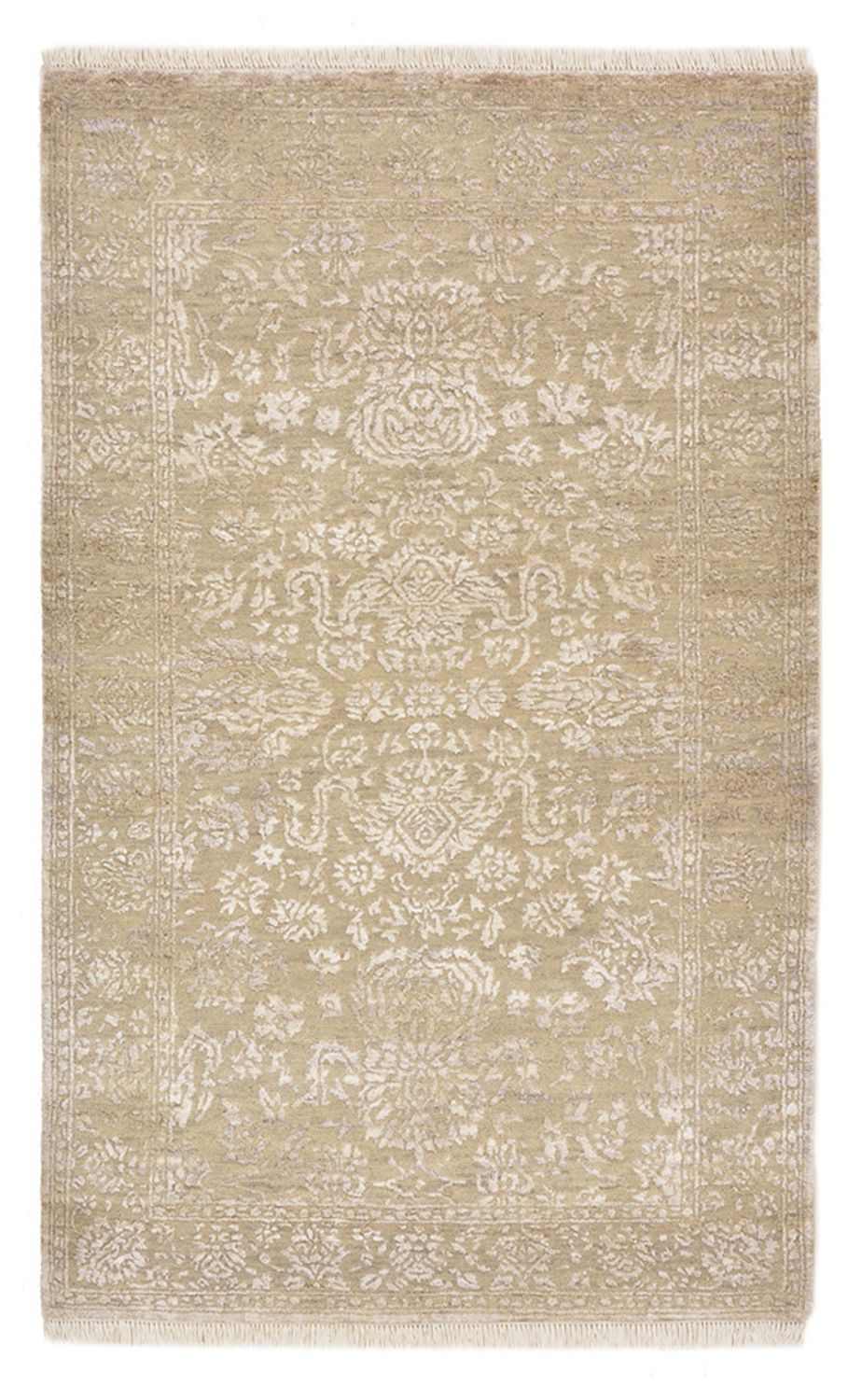 Alfombra de diseño - 153 x 94 cm - beige oscuro