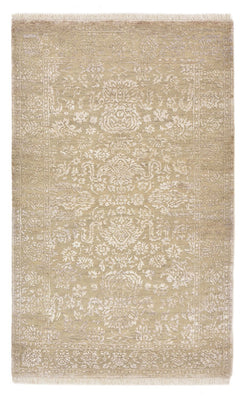 Alfombra de diseño - 153 x 94 cm - beige oscuro