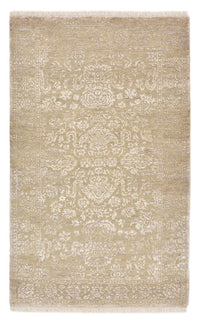 Alfombra de diseño - 153 x 94 cm - beige oscuro