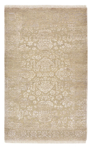 Alfombra de diseño - 153 x 94 cm - beige oscuro