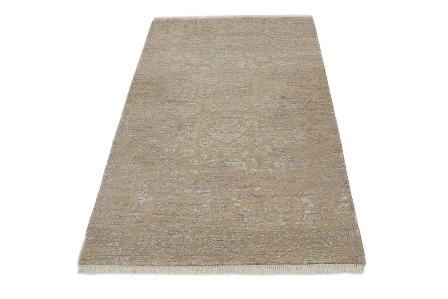Alfombra de diseño - 153 x 94 cm - beige oscuro