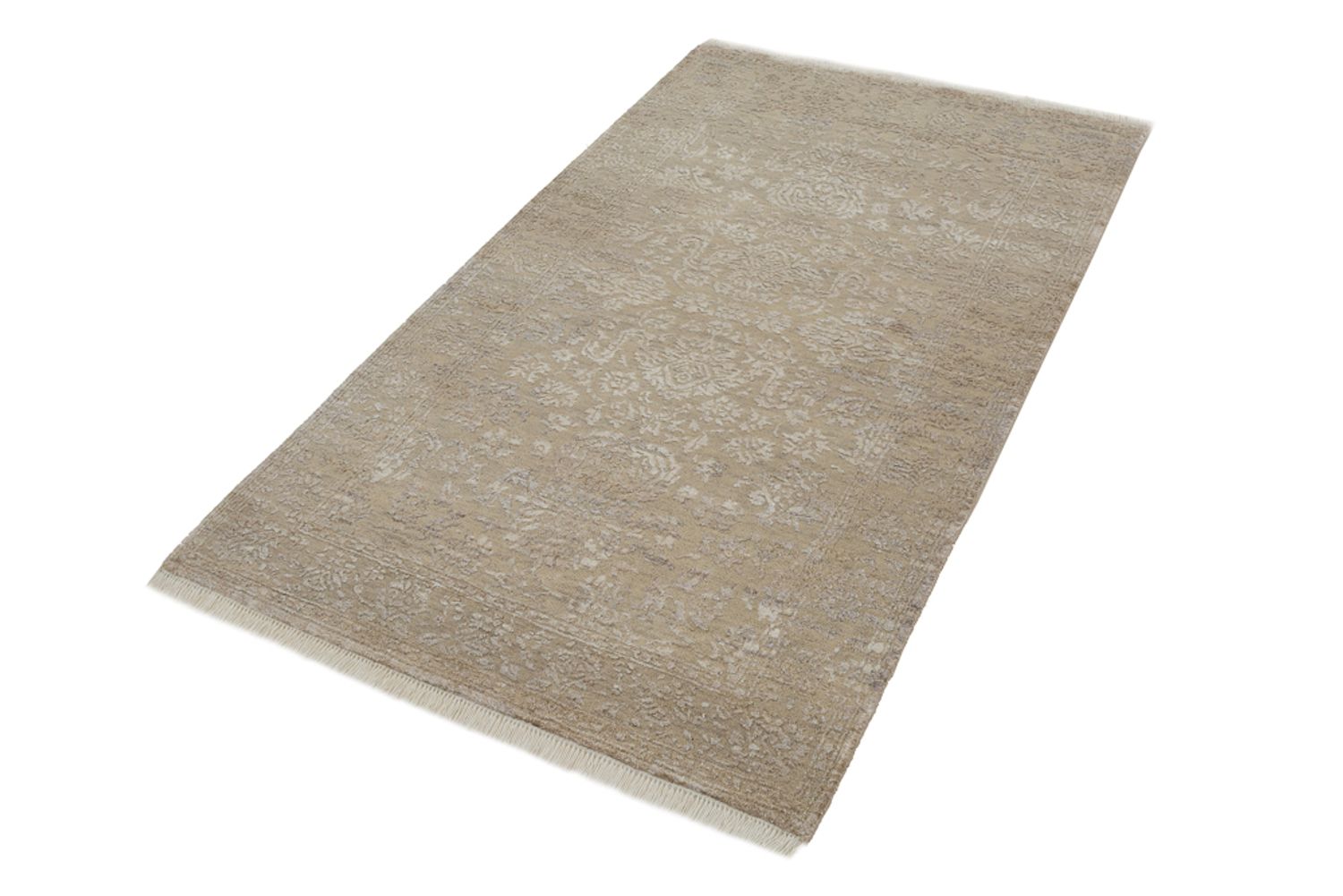 Alfombra de diseño - 153 x 94 cm - beige oscuro