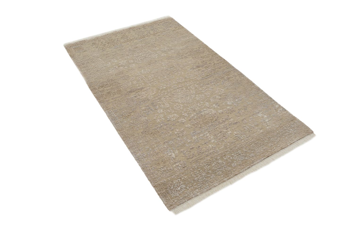 Alfombra de diseño - 153 x 94 cm - beige oscuro