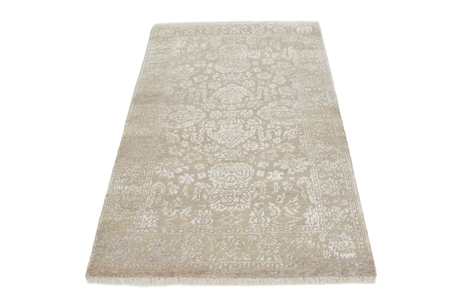 Alfombra de diseño - 153 x 94 cm - beige oscuro