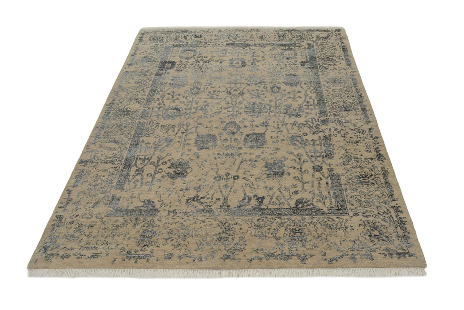 Alfombra de diseño - 184 x 151 cm - arena