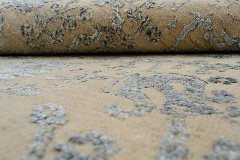 Alfombra de diseño - 184 x 151 cm - arena