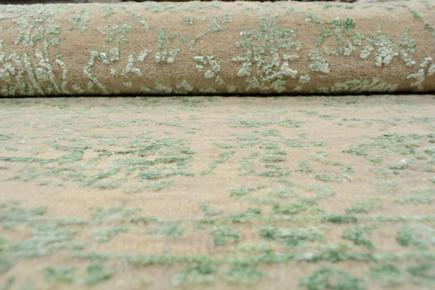Alfombra de diseño - 133 x 76 cm - arena