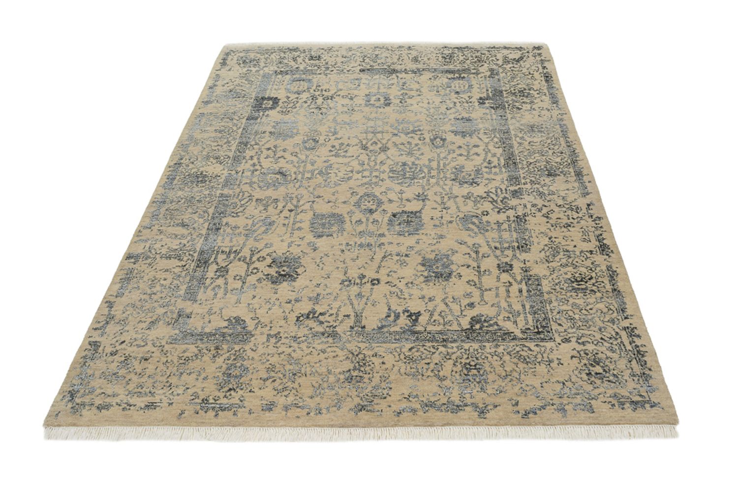 Alfombra de diseño - 201 x 155 cm - arena