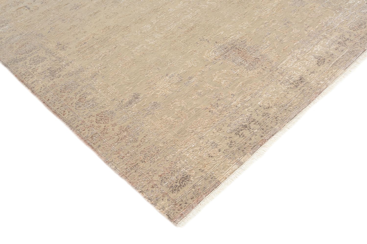 Alfombra de diseño - 179 x 131 cm - beige claro