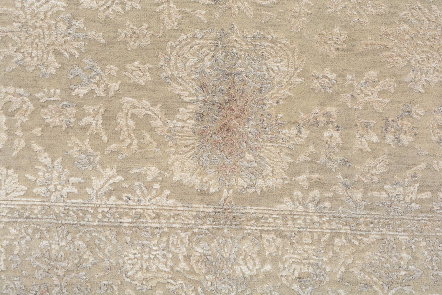 Alfombra de diseño - 179 x 131 cm - beige claro