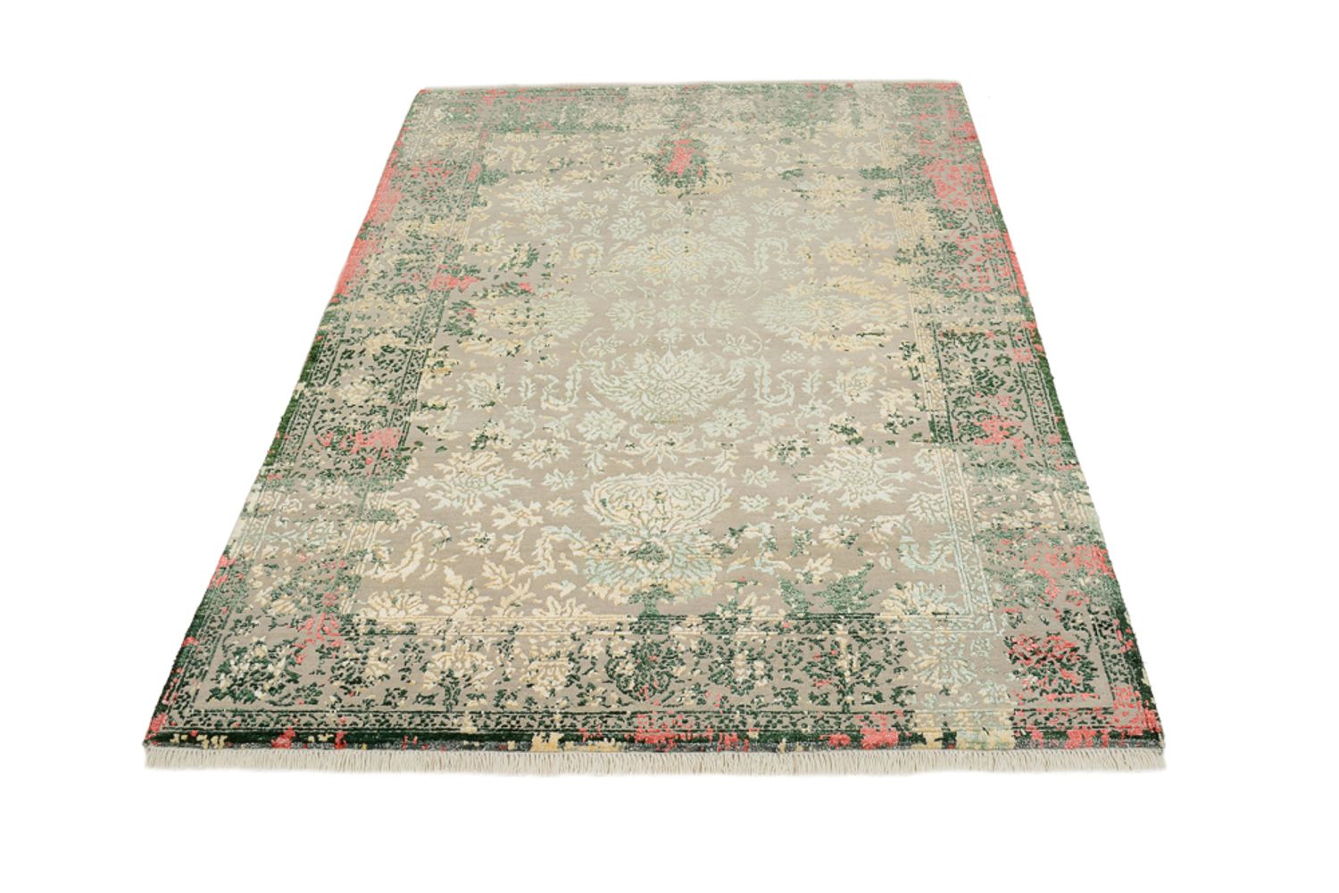 Alfombra de diseño - 188 x 130 cm - beige claro