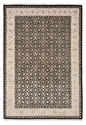 Alfombra oriental - Bidjar - Indus - 204 x 141 cm - beige oscuro