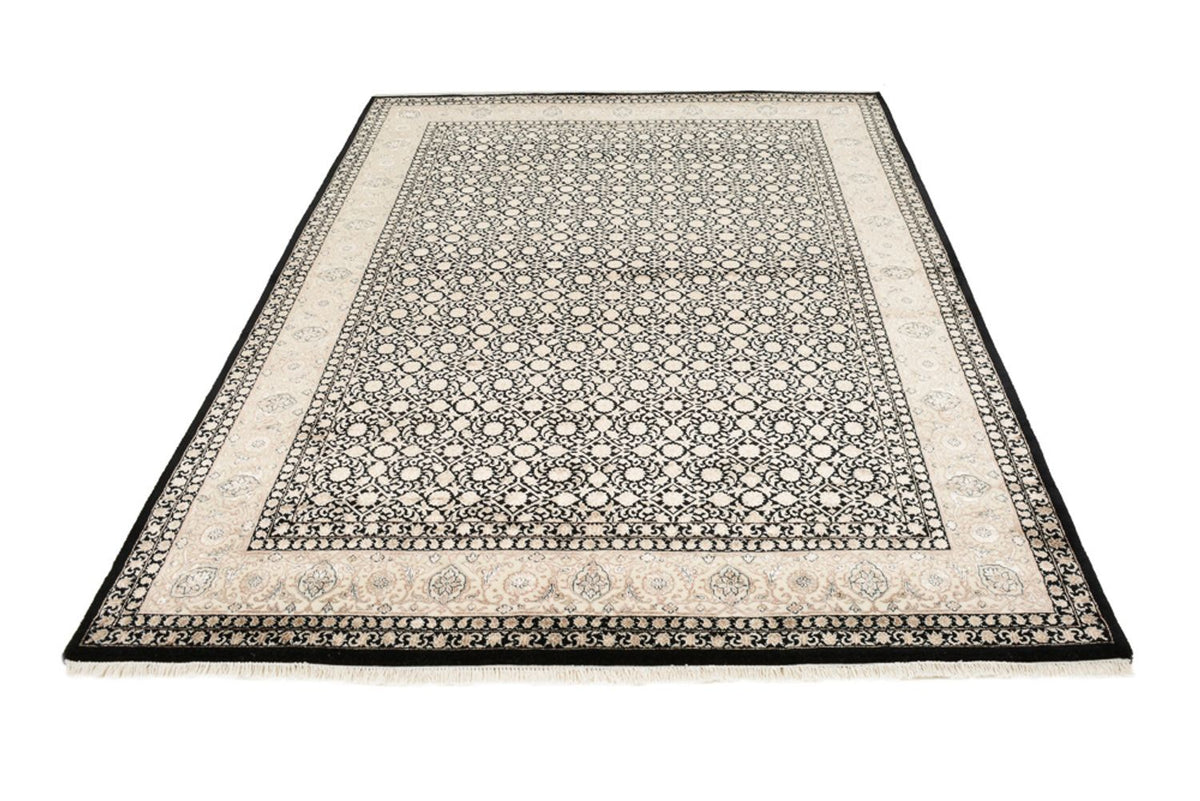 Alfombra oriental - Bidjar - Indus - 204 x 141 cm - beige oscuro