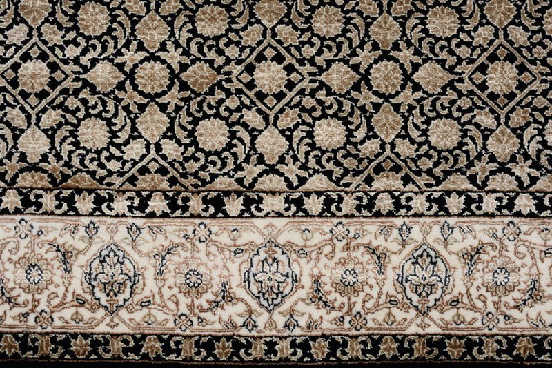 Alfombra oriental - Bidjar - Indus - 203 x 144 cm - beige oscuro