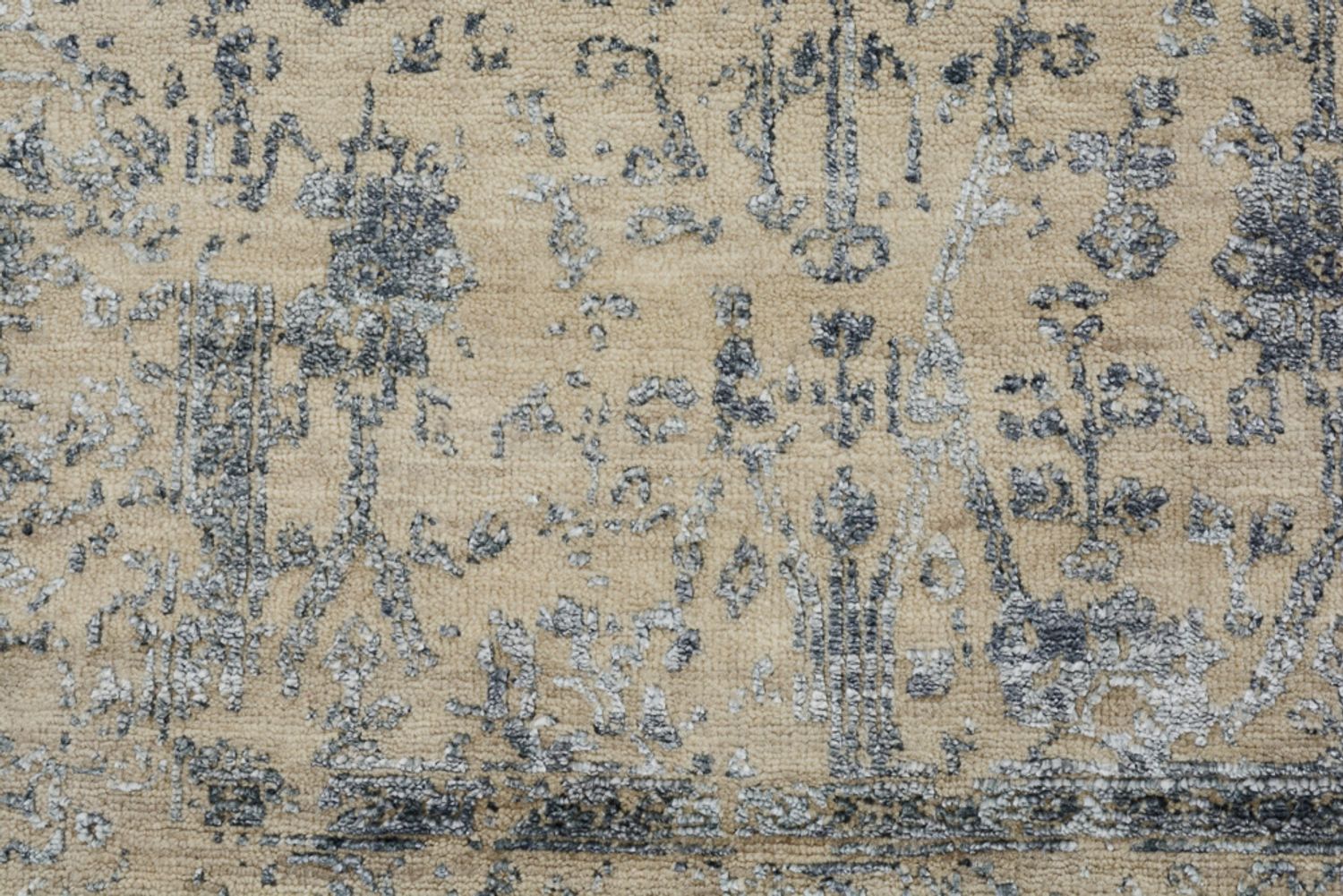 Alfombra de pasillo Alfombra de diseño - 243 x 83 cm - arena