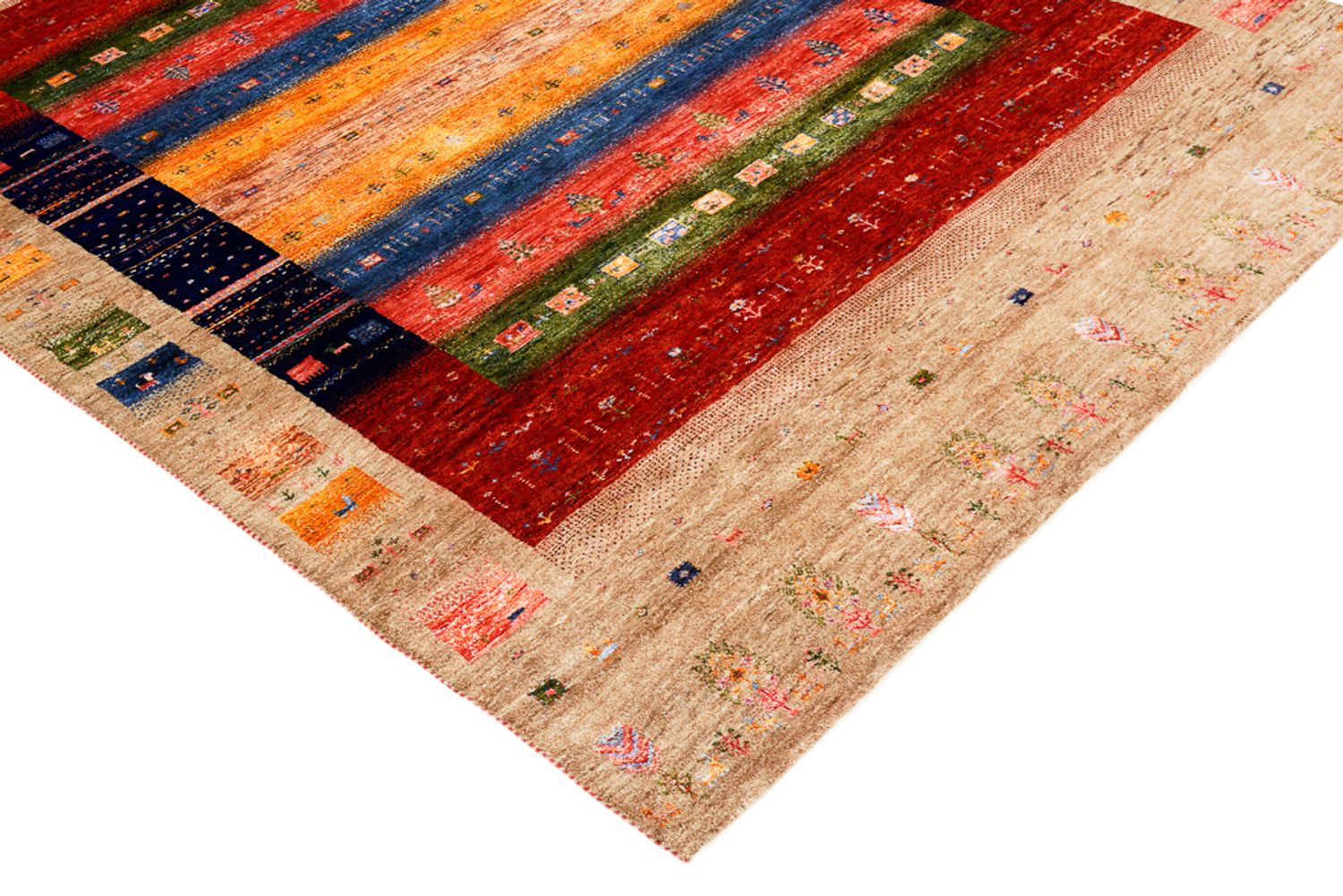 Alfombra Gabbeh - Loribaft Indus - 244 x 173 cm - multicolor