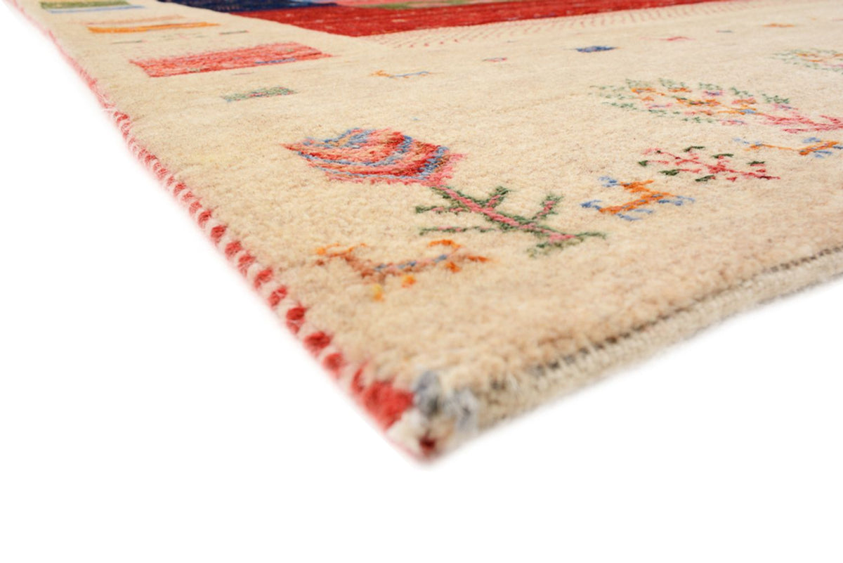 Alfombra Gabbeh - Loribaft Indus - 244 x 173 cm - multicolor