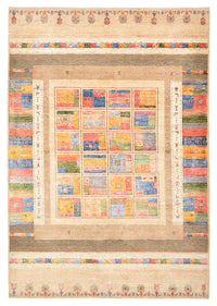 Alfombra Gabbeh - Loribaft Indus - 244 x 171 cm - multicolor