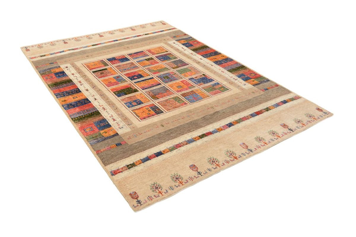 Alfombra Gabbeh - Loribaft Indus - 244 x 171 cm - multicolor