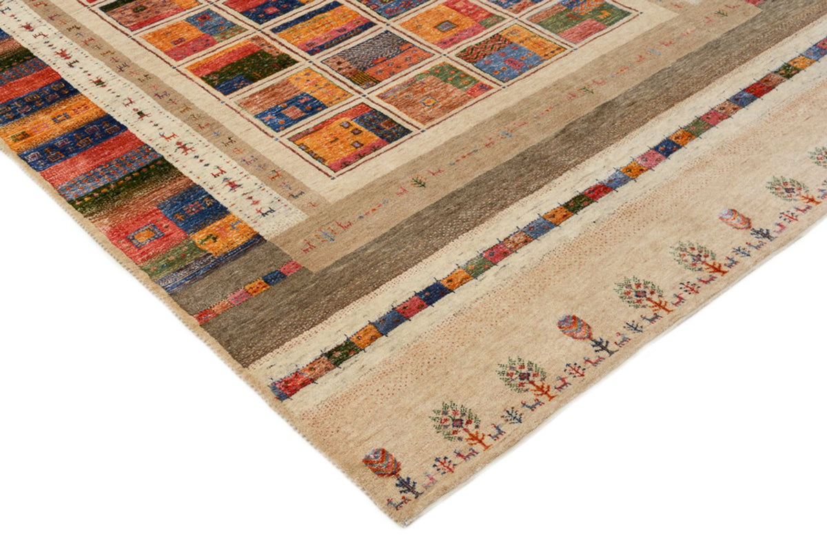 Alfombra Gabbeh - Loribaft Indus - 244 x 171 cm - multicolor