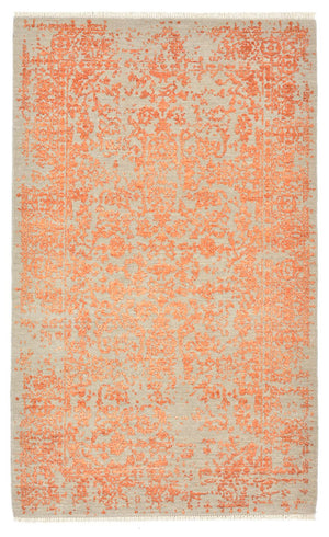 Alfombra de diseño - 154 x 96 cm - naranja