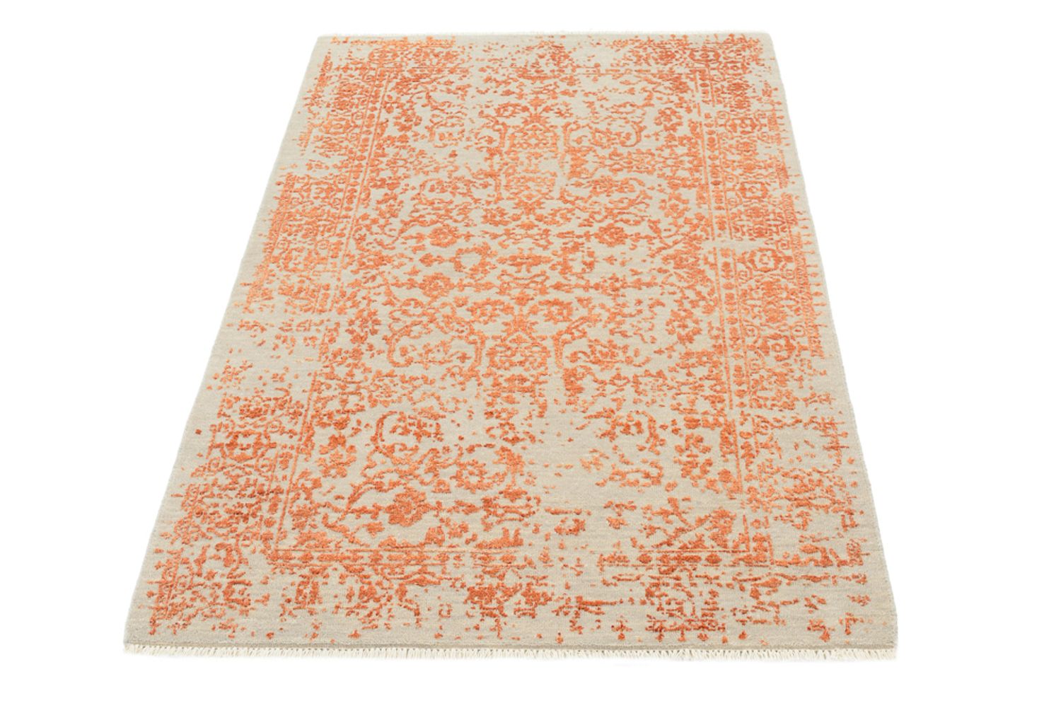 Alfombra de diseño - 154 x 96 cm - naranja